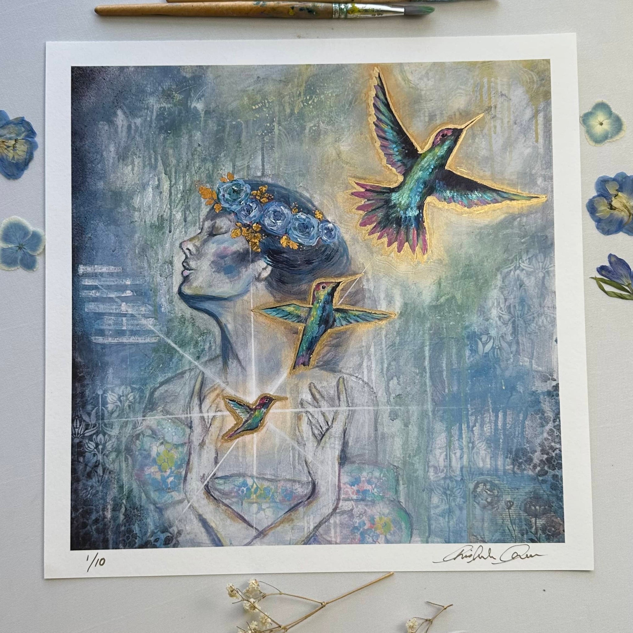 "Nature's Cadence" Limited Edition Archival Print 12x12)