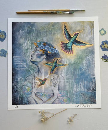 "Nature's Cadence" Limited Edition Archival Print 12x12)