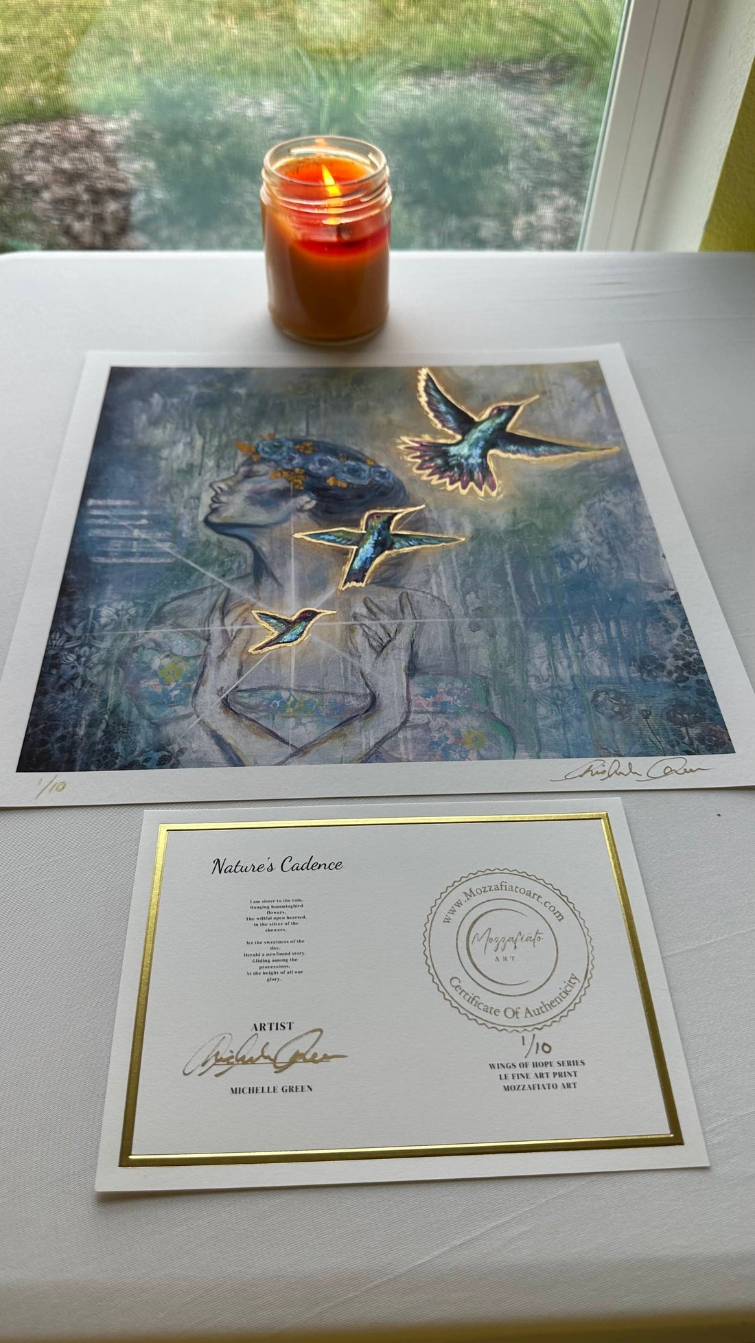 "Nature's Cadence" Limited Edition Archival Print 12x12)