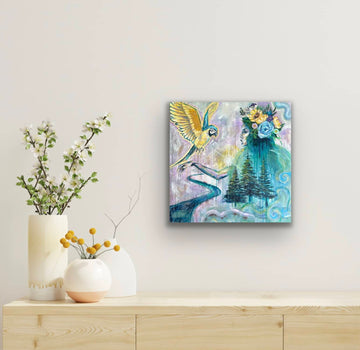 "New Light" Signed Canvas Print