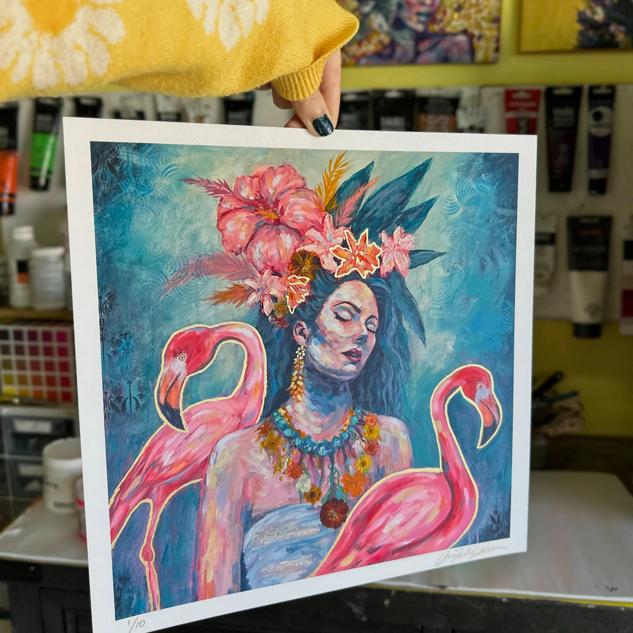 "Paradiso" Limited Edition Art Print 12x12