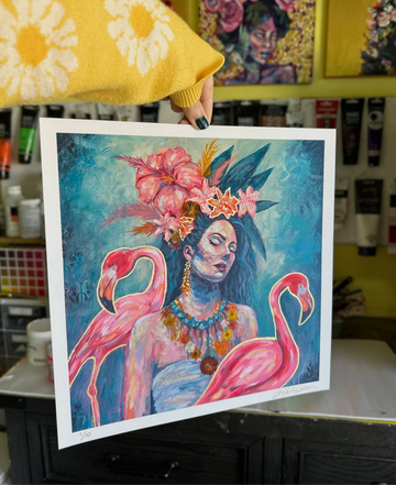 "Paradiso" Limited Edition Art Print 12x12
