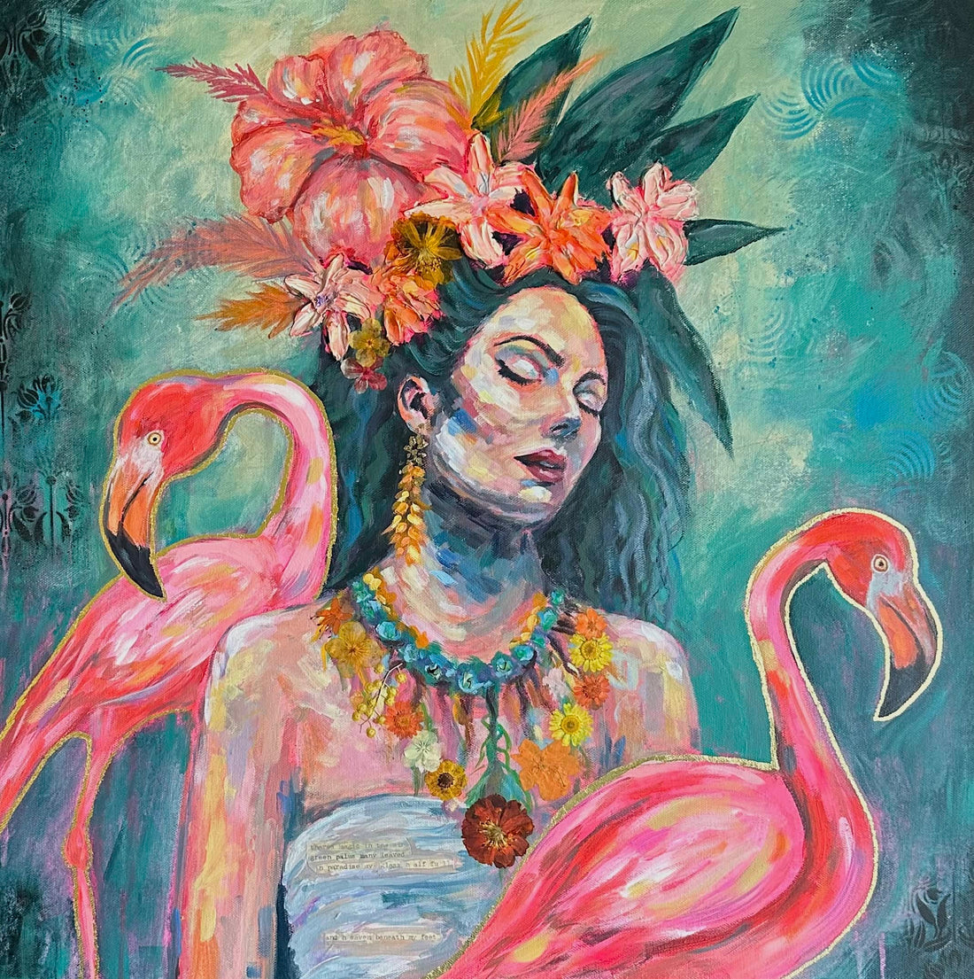 "Paradiso" Signed Canvas Print