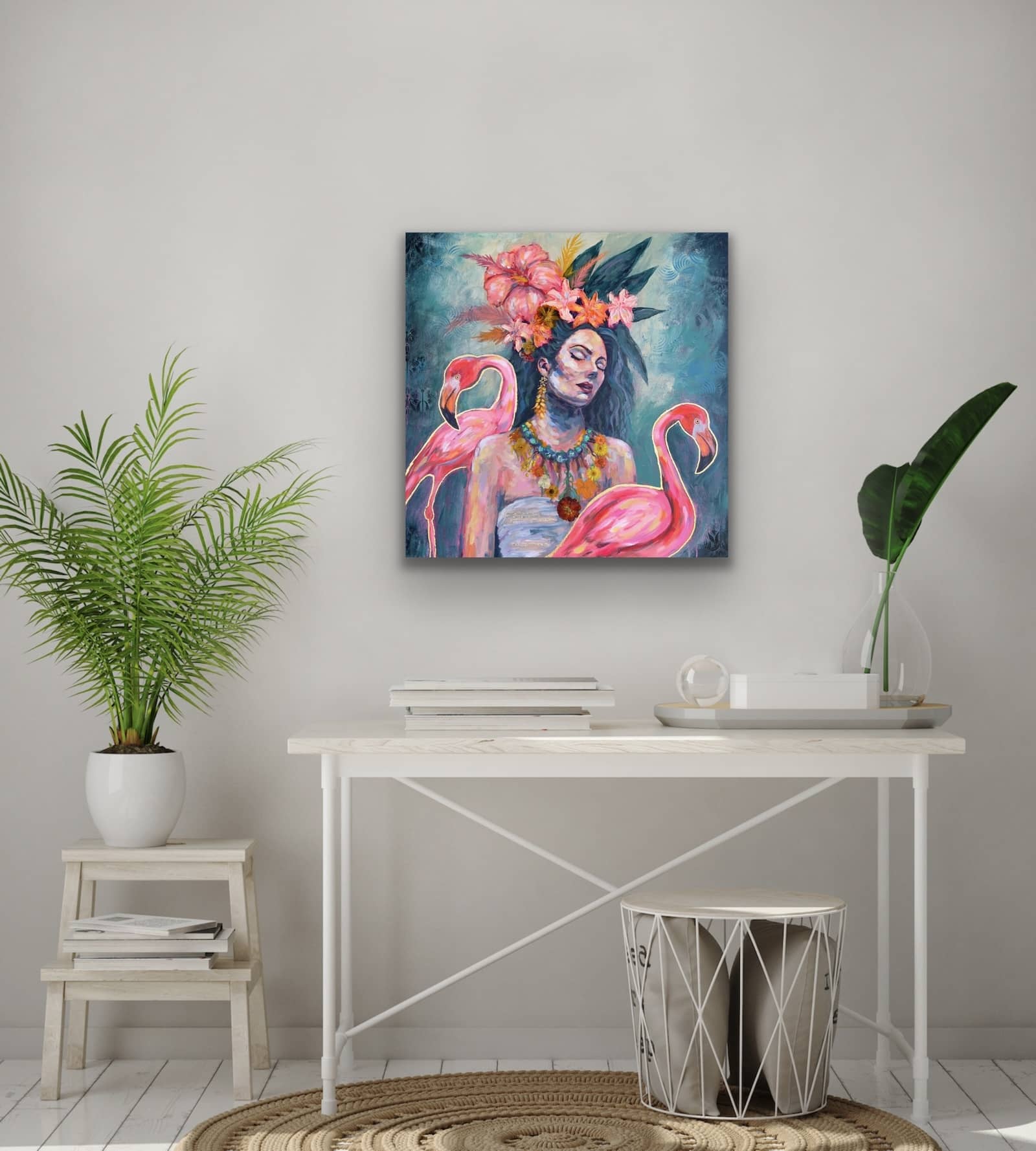 "Paradiso" Signed Canvas Print