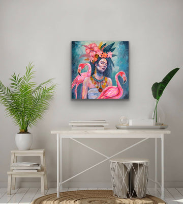 "Paradiso" Signed Canvas Print