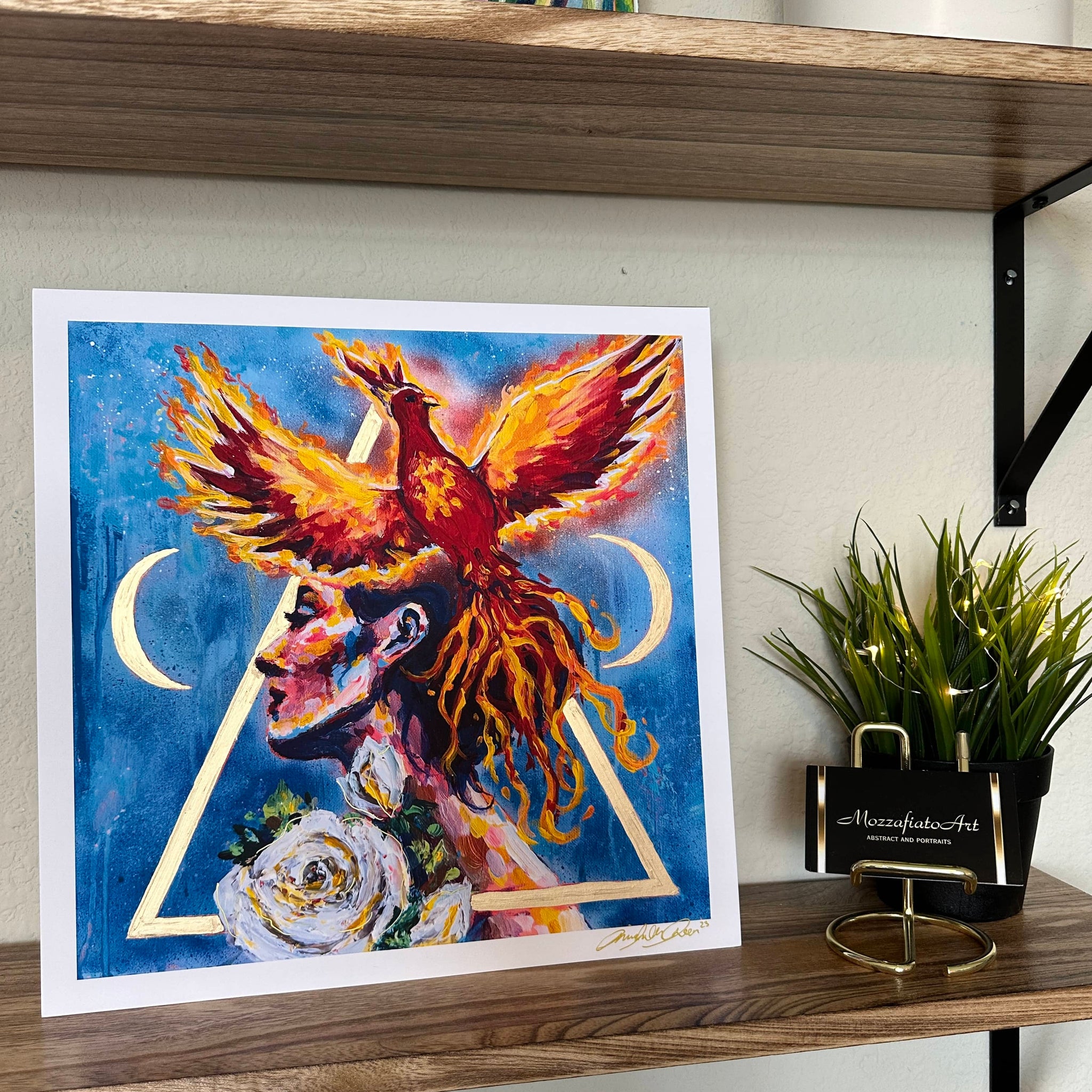 "Phoenix" Fine Art Print 12x12