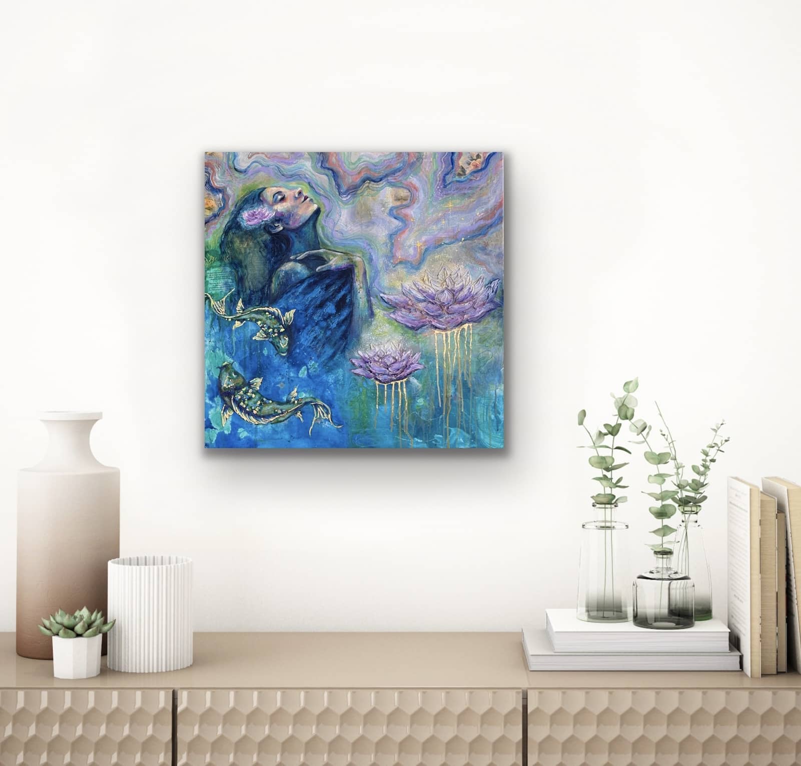 "Reminisce" Canvas Print Signed