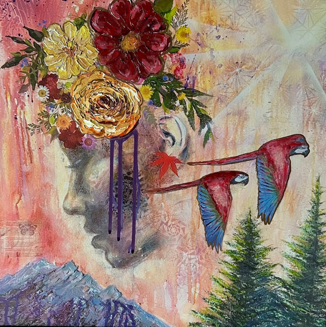 "Safe Passage" Signed Giclee Canvas Print