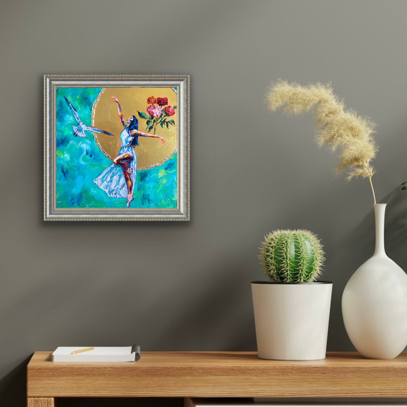 "Leap Of Faith" Archival Signed 8x8 Print