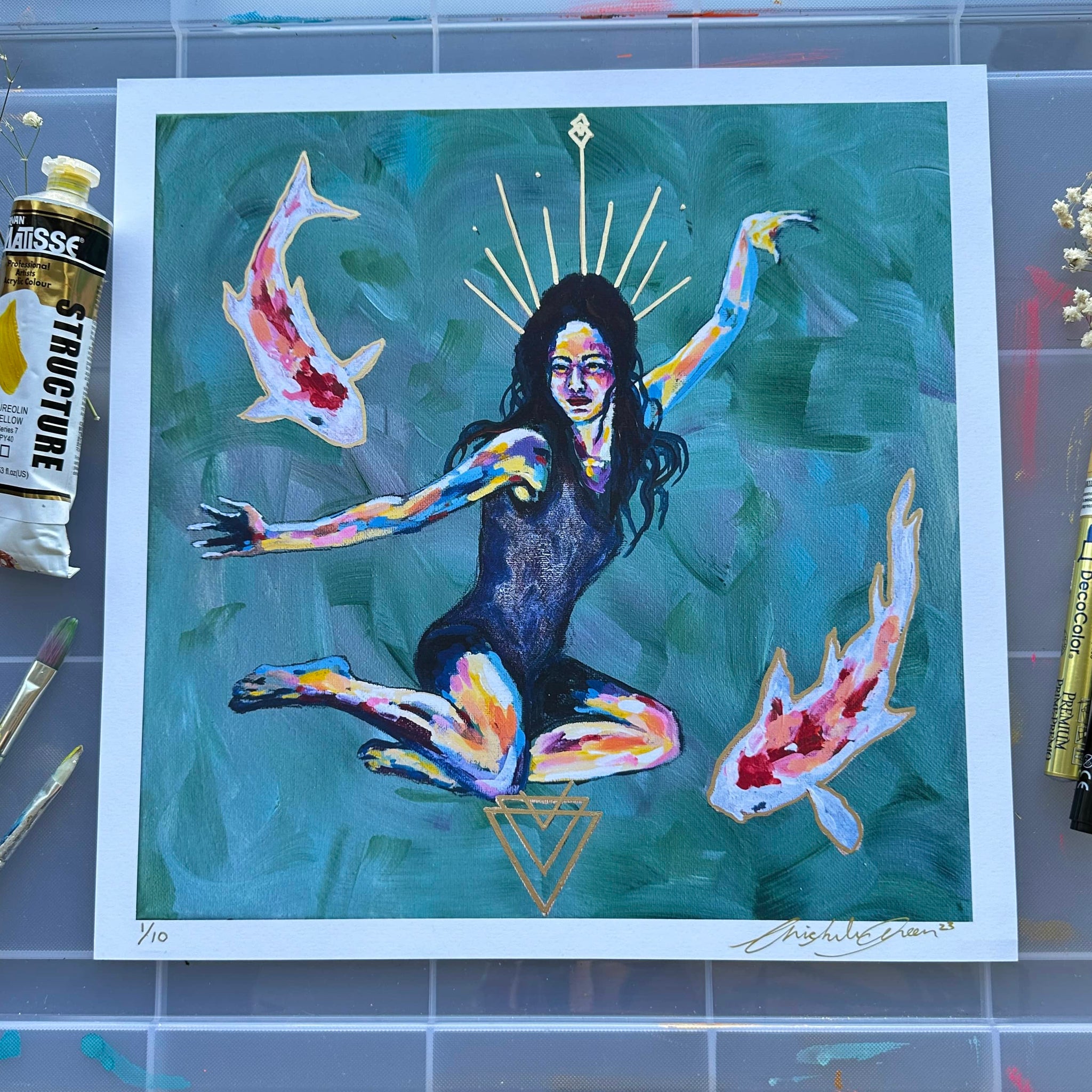 "Submerged" Fine Art Print 12x12