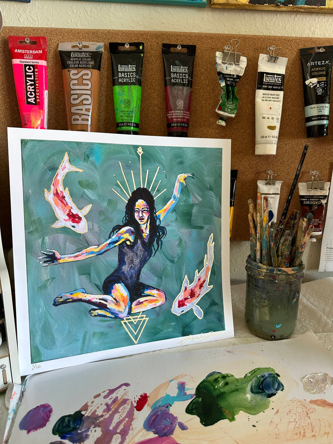 "Submerged" Fine Art Print 12x12