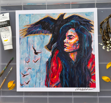 "Symptomania" Fine Art Print 12x12