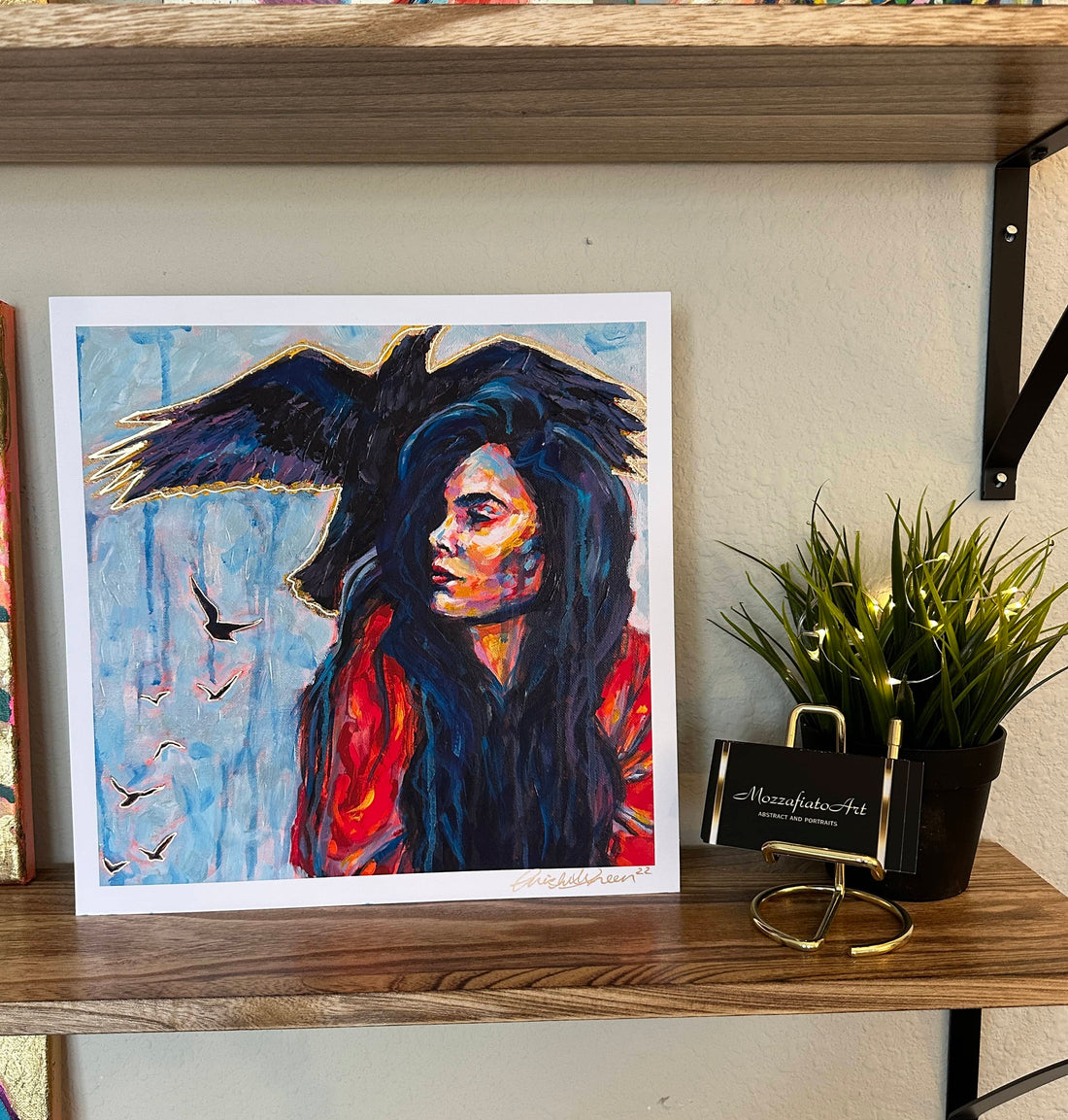 "Symptomania" Fine Art Print 12x12