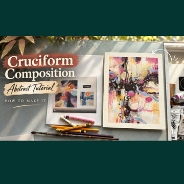 Cruciform Composition Abstract Tutorial