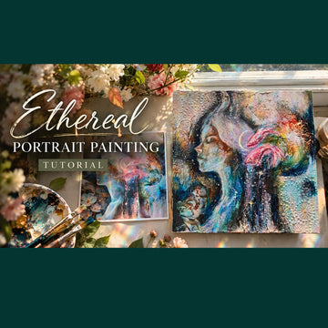 How To Paint An Ethereal Portrait In Acrylics