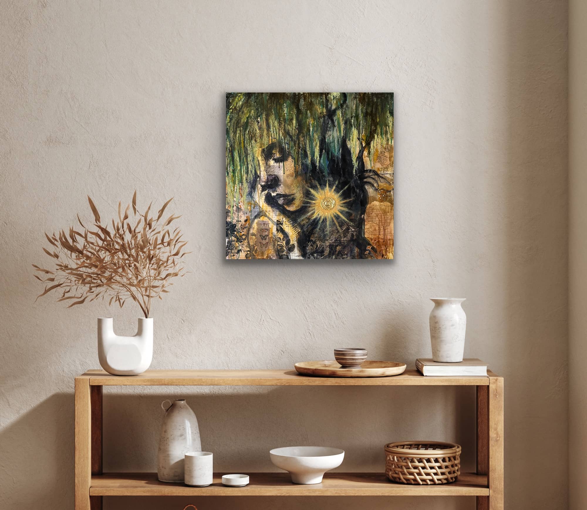 "Willow Spirit" Signed Canvas Print