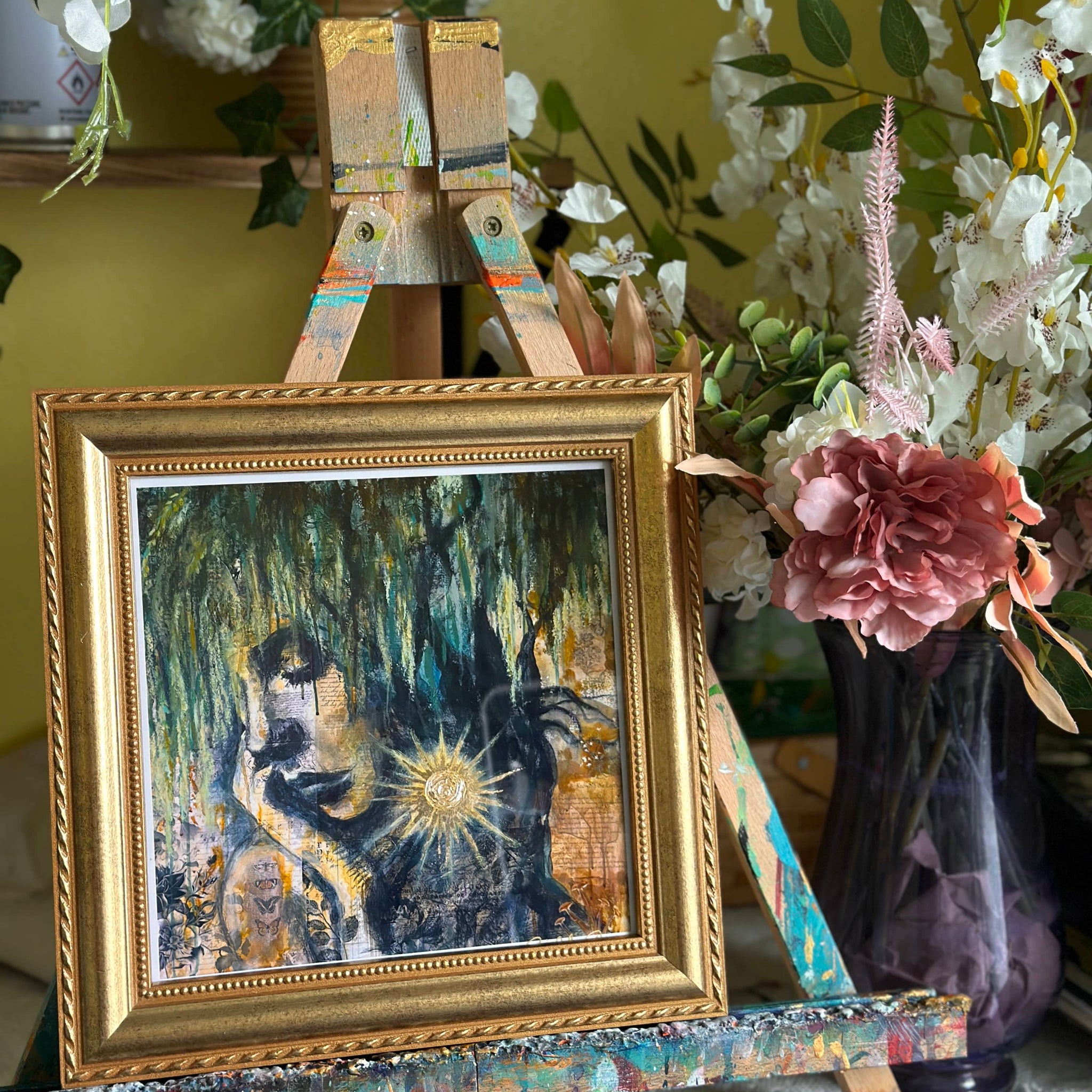 "Willow Spirit" Mini 8x8 Art Print Signed