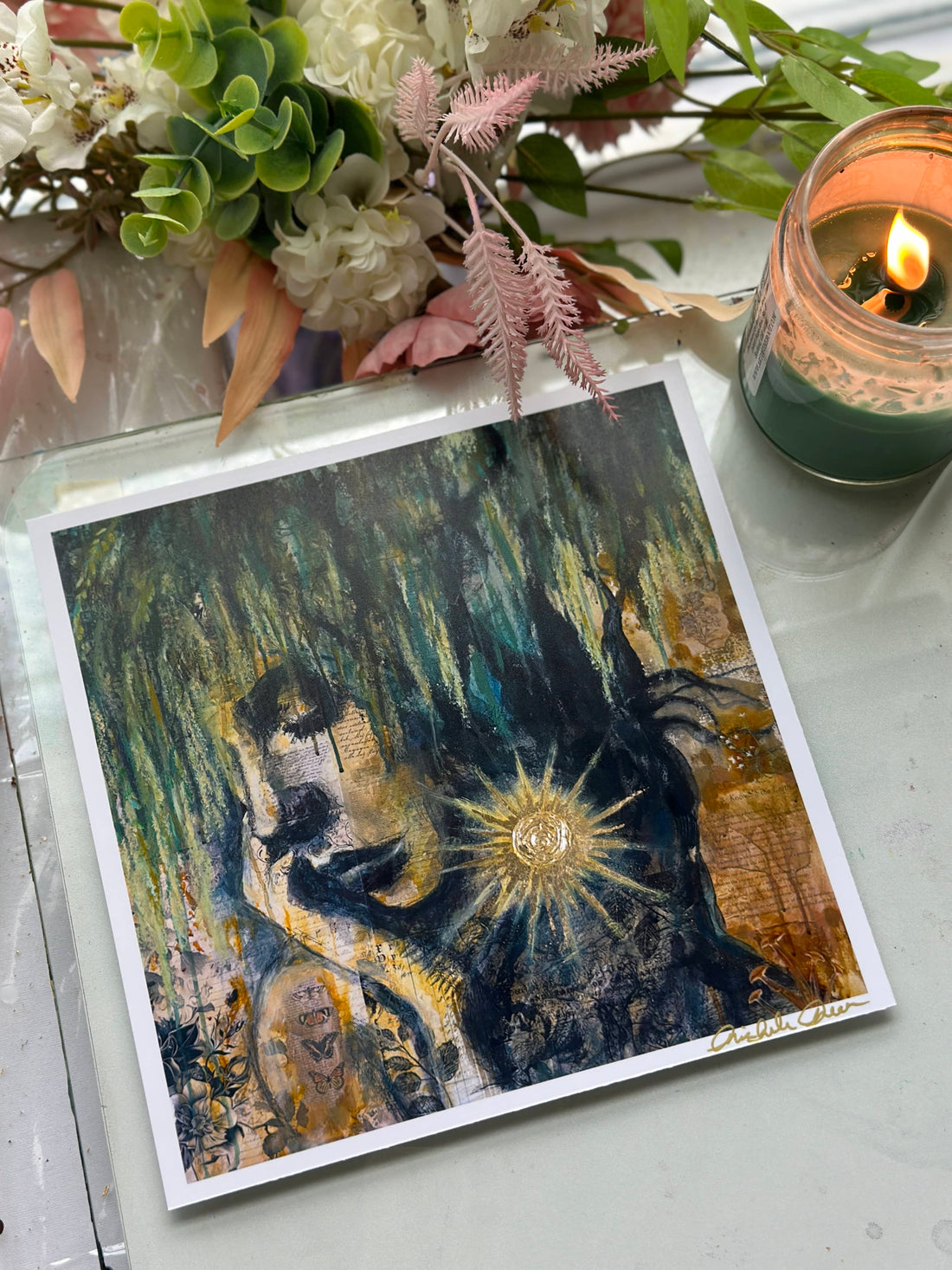 "Willow Spirit" Mini 8x8 Art Print Signed