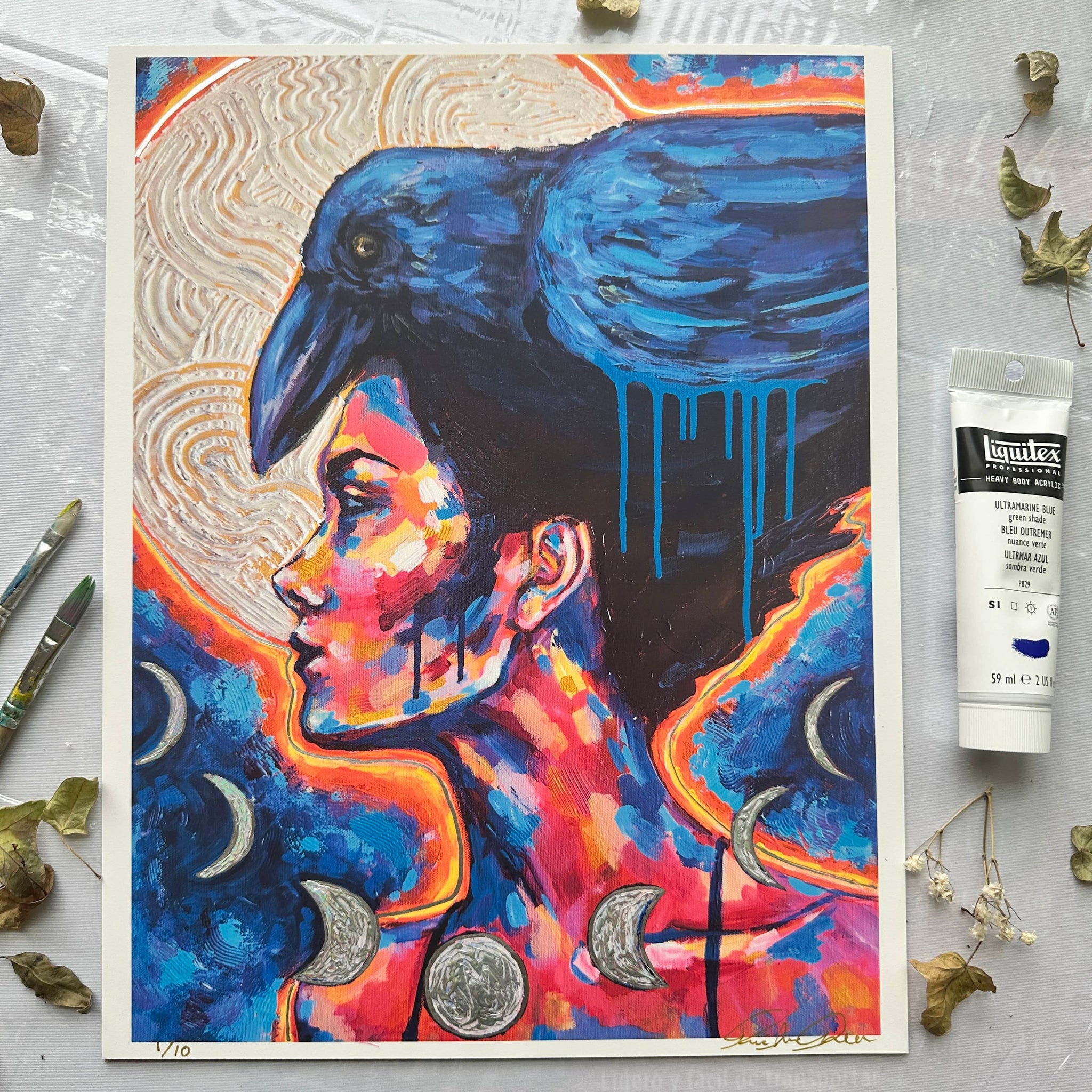 "Wisdom's Light Fine Art Print 11x14