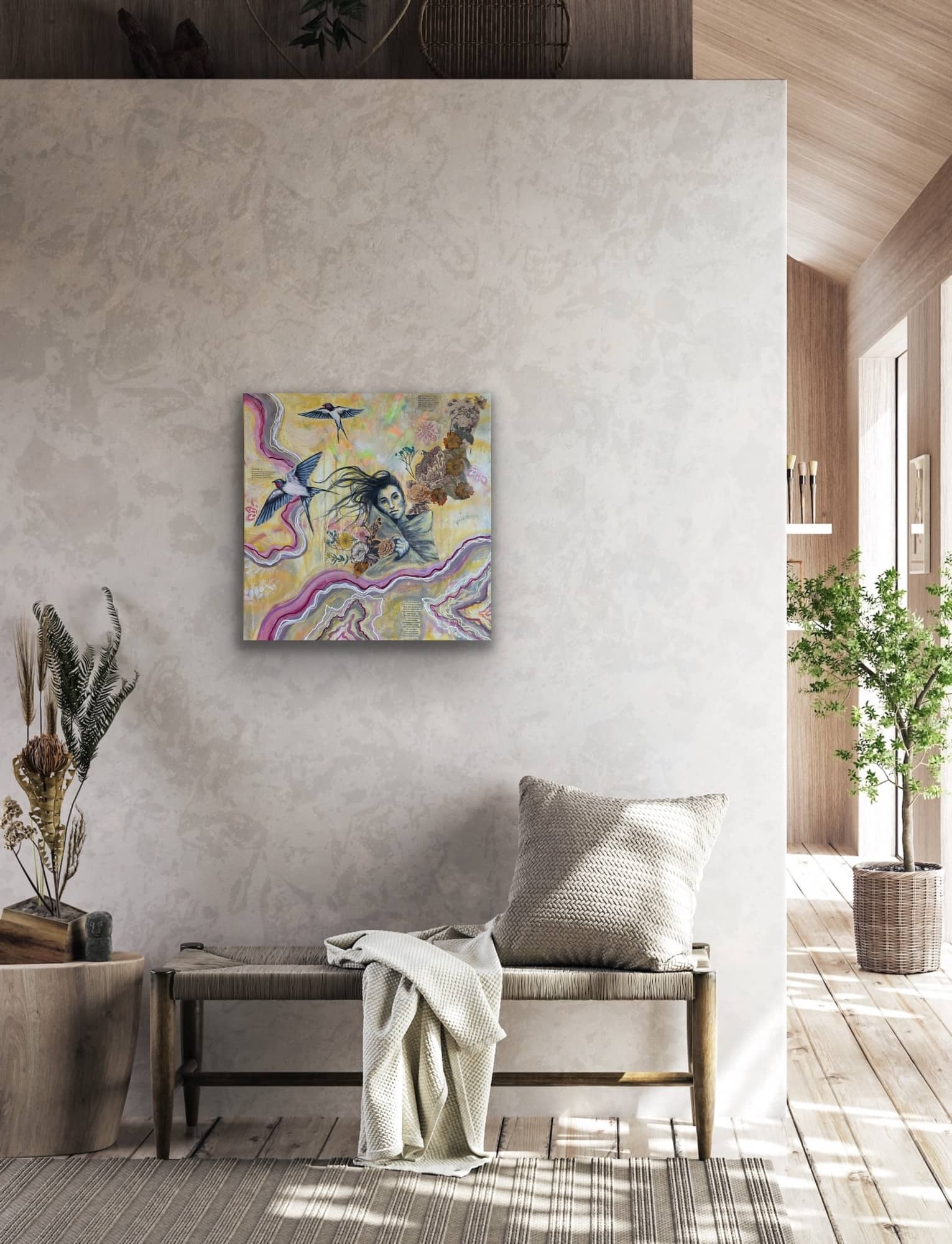 "Wonderment" Canvas Print Signed