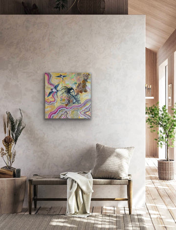 "Wonderment" Canvas Print Signed