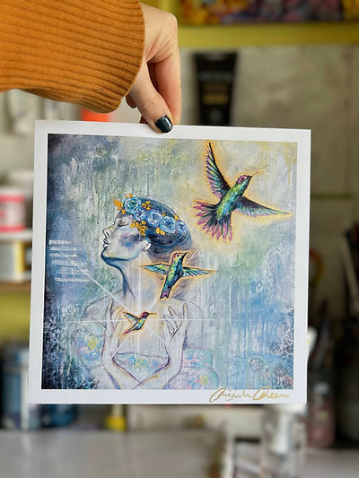 "Nature's Cadence" Archival Mini Print 8x8
