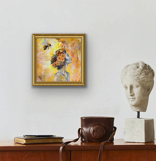"Honey For Two" 8x8 Mini Print Signed