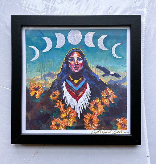 "Luna" Fine Art Print 8x8