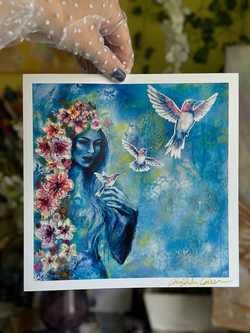 "Taking Flight" Mini 8x8 Print Signed