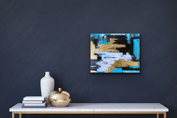 Present Moment" 16x20 Acrylic Stretched Canvas