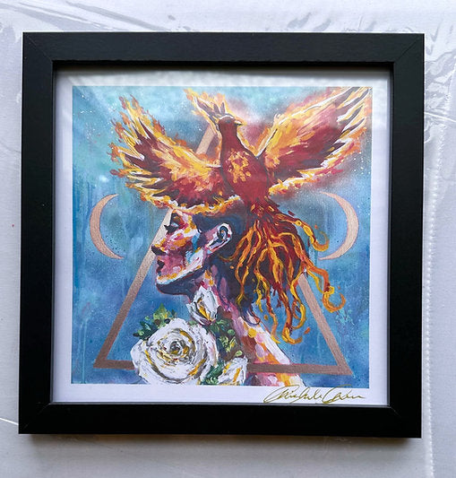 "Phoenix" Fine Art Print 8x8 Open Edition