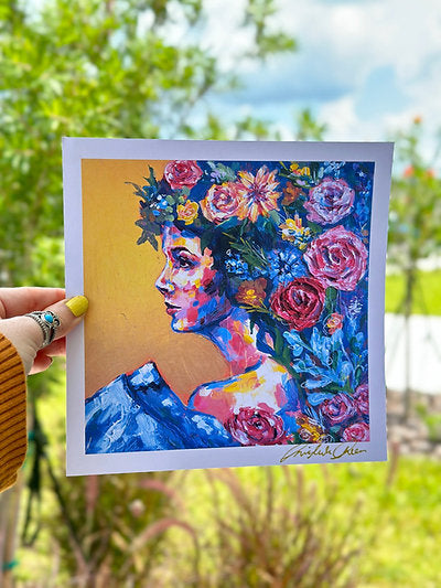 "Willow" Fine Art Print 8x8