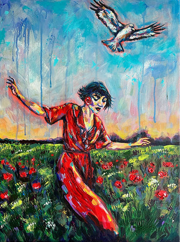 "The Transition" Original 18x24 Painting on Canvas