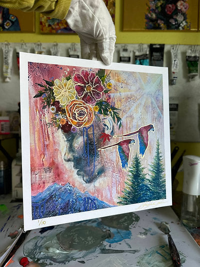 "Safe Passage" Fine Art Print 12x12