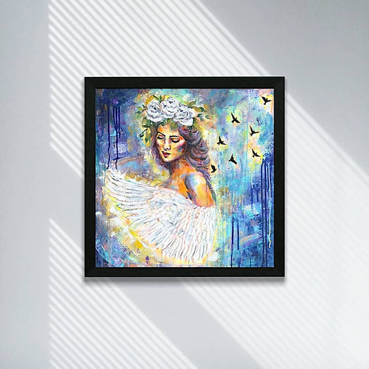 "Concrete Angel" Fine Art Print 8x8