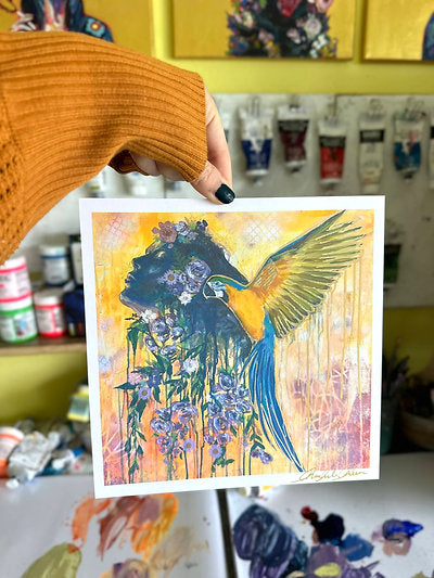 "Liberated" Mini Art Print 8x8
