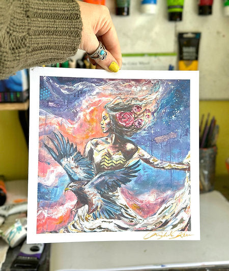"Ephemeral" 8x8 Fine Art Print Signed