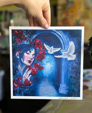 "Nature's Succession" Signed Mini Print 8x8