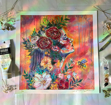 "Lightness Of Being" Fine Art Print 12x12