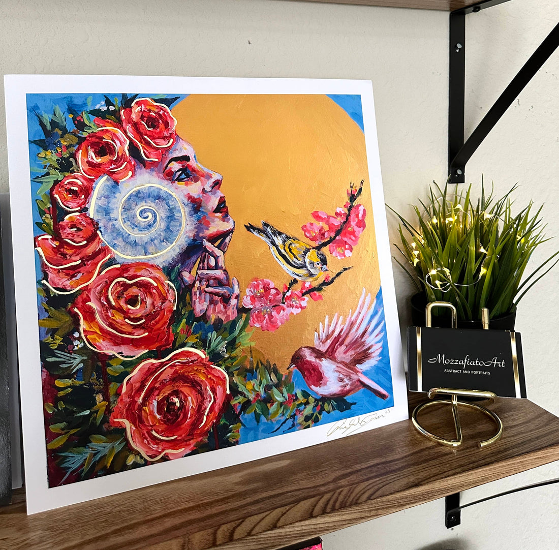 "Stillness Speaks" Fine Art Print 12x12
