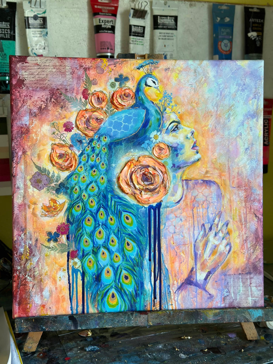 "Plumed Spirit" Canvas Print Signed